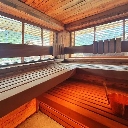 公寓 Luxury Chalet 萨斯费