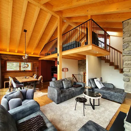 Luxury Chalet 公寓 萨斯费